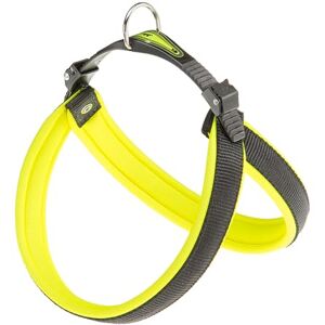 Ferplast Harness for Medium-Sized Dogs AGILA FLUO 3 Dog Harness with Soft Padding, Quick Release and Attachment System, Chest Size 42-50 cm. Yellow Ferplast Harness for Medium-Sized Dogs AGILA FLUO 3 Dog Harness with Soft Padding, Quick Release and Attachment System, Chest Size 42-50 cm. Yellow