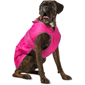 Ancol Muddy Paws All Weather Stormguard Dog Puppy Coat Pink Waterproof Pet Jacket with Fleece Lining and Chest Protector Elasticated Neck and Leg Straps 70 cm Length up to 98 cm Girth XXL Ancol Muddy Paws All Weather Stormguard Dog Puppy Coat Pink Waterproof Pet Jacket with Fleece Lining and Chest Protector Elasticated Neck and Leg Straps 70 cm Length up to 98 cm Girth XXL