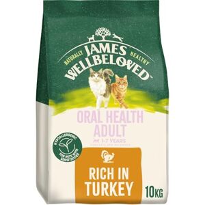 James Wellbeloved Cat Adult Hypoallergenic Dry Food Oral Care Turkey 10 kg James Wellbeloved Cat Adult Hypoallergenic Dry Food Oral Care Turkey 10 kg