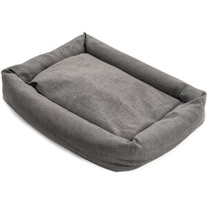Record Single Design Cotton Dog and Cat Bed for Dogs. Quick Drying Soft and Cozy Padded Pet Bed Rectangular Cushion for Dogs and Cats M -70 x 50 x 17h, Dark Grey Record Single Design Cotton Dog and Cat Bed for Dogs. Quick Drying Soft and Cozy Padded Pet Bed Rectangular Cushion for Dogs and Cats M -70 x 50 x 17h, Dark Grey