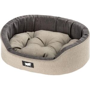 Ferplast Dog Bed Dandy Removable, Washable Cushion, Cotton Cover with Soft Padding, Bed for Medium Size Dogs, 95 x 60 xh 21 cm, Brown Ferplast Dog Bed Dandy Removable, Washable Cushion, Cotton Cover with Soft Padding, Bed for Medium Size Dogs, 95 x 60 xh 21 cm, Brown