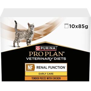 Pro Plan Veterinary Diets FELINE NF Early Care Renal Function Wet Cat Food Pouches 10x85g, Pack of 4 Pro Plan Veterinary Diets FELINE NF Early Care Renal Function Wet Cat Food Pouches 10x85g, Pack of 4