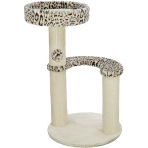 Trixie Cat Tree Leo Multi Level Cat Tower With Padded Platforms And Fully Wrapped Scratching Posts, 82 Cm, Cream, Comfortable & Stable Cat Tree 48175 Trixie Cat Tree Leo Multi Level Cat Tower With Padded Platforms And Fully Wrapped Scratching Posts, 82 Cm, Cream, Comfortable & Stable Cat Tree 48175