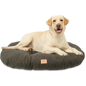 Ferplast Dog Bed Cushion for Large Dogs, Cat Bed, Washable Synthetic Bouclé Fabric, Soft Padding, 85 x 55 x h 5 cm. Green Ferplast Dog Bed Cushion for Large Dogs, Cat Bed, Washable Synthetic Bouclé Fabric, Soft Padding, 85 x 55 x h 5 cm. Green
