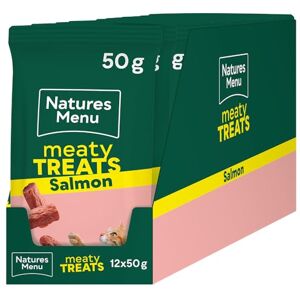 Natures Menu Cat Meaty Treats Salmon 12 x 50g Natures Menu Cat Meaty Treats Salmon 12 x 50g