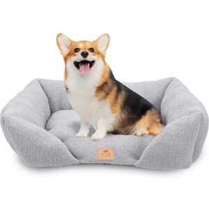 Ferplast Dog Bed Cushion for Medium-Sized Dogs, Cat Bed, Washable Synthetic Bouclé Fabric, Soft Padding, 66 x 50 x 20 cm. Grey Ferplast Dog Bed Cushion for Medium-Sized Dogs, Cat Bed, Washable Synthetic Bouclé Fabric, Soft Padding, 66 x 50 x 20 cm. Grey