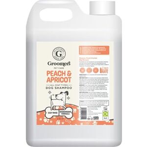 Groomers Professional Dog Shampoo Peach and Apricot 2.5L pH Balanced and Paraben-Free Quick Wash & Easy Rinse Gentle Formula Suitable For Any Coat Type Vegan-Friendly Made in the UK Groomers Professional Dog Shampoo Peach and Apricot 2.5L pH Balanced and Paraben-Free Quick Wash & Easy Rinse Gentle Formula Suitable For Any Coat Type Vegan-Friendly Made in the UK
