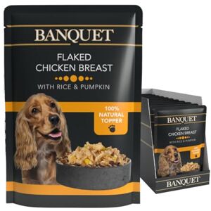 HILIFE Banquet Dog Food Flaked Chicken with Rice and Pumpkin, 15 x 100 g Pouches HILIFE Banquet Dog Food Flaked Chicken with Rice and Pumpkin, 15 x 100 g Pouches