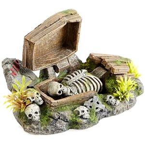 CLASSIC Action Ornament Coffin With Plants 195mm CLASSIC Action Ornament Coffin With Plants 195mm