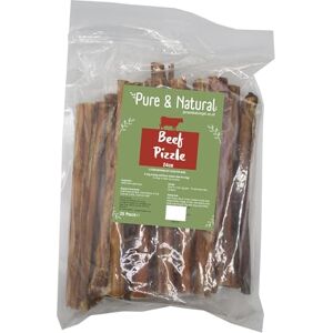Pure & Natural Bull Pizzle Sticks for Dogs Natural Dog Chews & Bully Sticks, Hypoallergenic, Low-Fat, Dog Treats 24cm (Pack of 25) Pure & Natural Bull Pizzle Sticks for Dogs Natural Dog Chews & Bully Sticks, Hypoallergenic, Low-Fat, Dog Treats 24cm (Pack of 25)