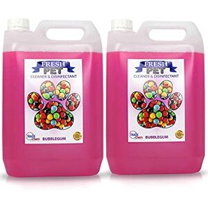 Trade Chemicals FRESH PET URINE SMELL ODOUR REMOVER 2 x 5L (Bubblegum) Trade Chemicals FRESH PET URINE SMELL ODOUR REMOVER 2 x 5L (Bubblegum)