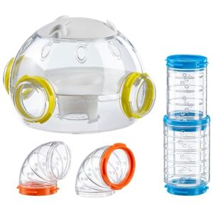 Ferplast Hamster Tube Set - Hamster Cage Accessory - 4 Pieces Ferplast Hamster Tube Set - Hamster Cage Accessory - 4 Pieces