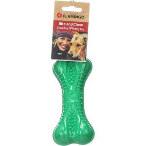 Flamingo TOY TEGRO BONE GREEN S 16x7x4CM Flamingo TOY TEGRO BONE GREEN S 16x7x4CM