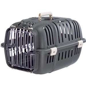 Ferplast Cat Carrier, Small Dog Carrier, Dogs and Cats up to 5 kg, Shockproof Transparent Door, Ventilation Slots, 32 x 47 x h 29 cm, JET 10 Dog Travel Crate, Cat Travel Carrier, Grey Ferplast Cat Carrier, Small Dog Carrier, Dogs and Cats up to 5 kg, Shockproof Transparent Door, Ventilation Slots, 32 x 47 x h 29 cm, JET 10 Dog Travel Crate, Cat Travel Carrier, Grey