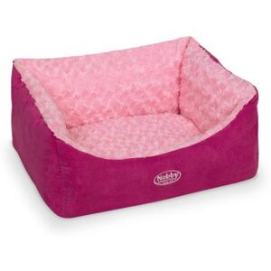 Nobby Comfort Square Bed Arusha, 60 x 48 x 19 cm, Pink Nobby Comfort Square Bed Arusha, 60 x 48 x 19 cm, Pink