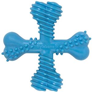 Nylabone Extreme Tough Dog Chew Toy X-Bone, Durable, Cleans Teeth, Beef Flavour, Large, for Dogs Up to 23 kg Nylabone Extreme Tough Dog Chew Toy X-Bone, Durable, Cleans Teeth, Beef Flavour, Large, for Dogs Up to 23 kg