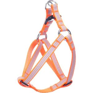 Flamingo Dog Harness Step&Go Fierro Fluo orange XS 20-35cm 20-35cm 10mm Flamingo Dog Harness Step&Go Fierro Fluo orange XS 20-35cm 20-35cm 10mm