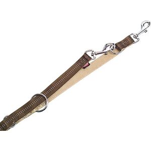 Nobby Soft Grip Dogs Training Leash, 200 cm Length x 25 mm Width, Brown Nobby Soft Grip Dogs Training Leash, 200 cm Length x 25 mm Width, Brown