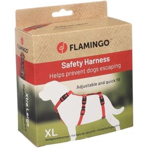 Flamingo Dog Safety harness Zera Red XL 70-110cm 85-120cm 65-114cm 25mm Flamingo Dog Safety harness Zera Red XL 70-110cm 85-120cm 65-114cm 25mm