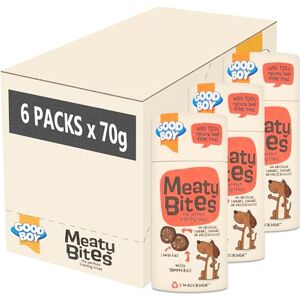Good Boy Meaty Bites Beef with Rice Low Fat Dog Treats Bulk Box 6 x 70g Good Boy Meaty Bites Beef with Rice Low Fat Dog Treats Bulk Box 6 x 70g