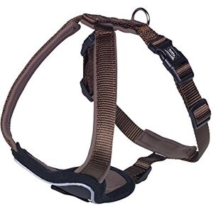 Nobby Comfort Crockery Classic Preno, Brown/Brown, L: 45-50 cm, W: 25 mm, Pack of 1 Nobby Comfort Crockery Classic Preno, Brown/Brown, L: 45-50 cm, W: 25 mm, Pack of 1