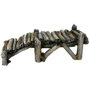 CLASSIC Pet Products Wooden Bridge 190Mm Aquarium Ornament CLASSIC Pet Products Wooden Bridge 190Mm Aquarium Ornament