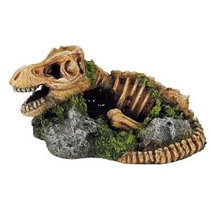 Aquarium Decoration - Prehistoric Dinosaur Fossil - Fish Tank Ornament - 160x115x85mm Aquarium Decoration - Prehistoric Dinosaur Fossil - Fish Tank Ornament - 160x115x85mm