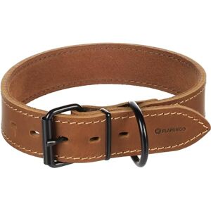 Flamingo Dog Collar Montana Cognac XL 49-59cm 40mm Flamingo Dog Collar Montana Cognac XL 49-59cm 40mm