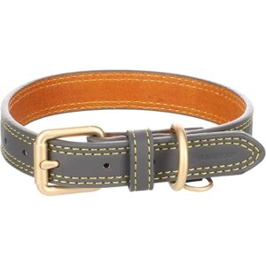 Flamingo Virginia Grey S/M 31-39cm 20mm - Dog Collar Flamingo Virginia Grey S/M 31-39cm 20mm - Dog Collar