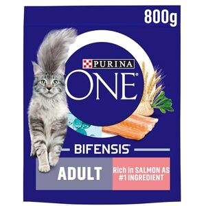 PURINA ONE Salmon Dry Cat Food 800g (Pack of 4) PURINA ONE Salmon Dry Cat Food 800g (Pack of 4)
