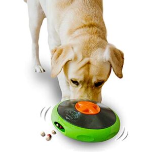 Sniffiz SmellyUFO Durable Interactive Treat Dispensing Puzzle/Enrichment Toy for Dogs Mind Stimulating Food Game/Slow Feeder/Wobble Toy from Small Puppies to Large Dogs Sniffiz SmellyUFO Durable Interactive Treat Dispensing Puzzle/Enrichment Toy for Dogs Mind Stimulating Food Game/Slow Feeder/Wobble Toy from Small Puppies to Large Dogs