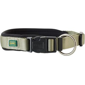 HUNTER NEOPREN VARIO PLUS collar, dog collar, nylon, padded with neoprene, 55/2,5 (L), Olive/Black HUNTER NEOPREN VARIO PLUS collar, dog collar, nylon, padded with neoprene, 55/2,5 (L), Olive/Black