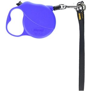 Flexi Basic Standard Cord Blue Mini Extra Small 3m Retractable Dog Leash/Lead for dogs up to 8kgs/18lbs Flexi Basic Standard Cord Blue Mini Extra Small 3m Retractable Dog Leash/Lead for dogs up to 8kgs/18lbs