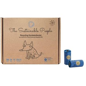 The Sustainable People TSP Recycled Poo Bags Bags made in EU from at least 80% Recycled Post-Consumer Plastic, certified with the Blue Angel Extra Large 23x33cm, Strong (15 μm), Safe & Leak Proof The Sustainable People TSP Recycled Poo Bags Bags made in EU from at least 80% Recycled Post-Consumer Plastic, certified with the Blue Angel Extra Large 23x33cm, Strong (15 μm), Safe & Leak Proof