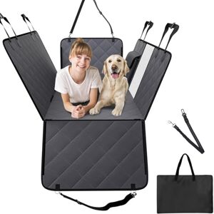 VEVOR Back Seat Extender for Dogs,Dog Hammock for Car Back seat,Waterproof Hard Bottom Dog Car Seat Cover for Back Seat 54"x24",Supports 400lbs with Mesh Window and Storage Pocket for Car, SUV VEVOR Back Seat Extender for Dogs,Dog Hammock for Car Back seat,Waterproof Hard Bottom Dog Car Seat Cover for Back Seat 54"x24",Supports 400lbs with Mesh Window and Storage Pocket for Car, SUV