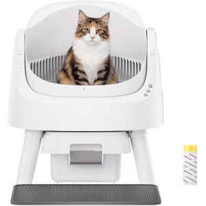 PetPivot Self-Cleaning Cat Litter Box - Automatic & Manual Modes - Large for Multi-Cat Households PetPivot Self-Cleaning Cat Litter Box - Automatic & Manual Modes - Large for Multi-Cat Households