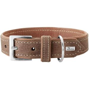 HUNTER PORTO Dog Collar Leather Sustainable 35 (XS-S), Tobacco/Cognac HUNTER PORTO Dog Collar Leather Sustainable 35 (XS-S), Tobacco/Cognac