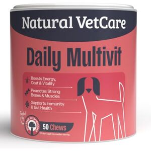 Natural VetCare Daily MULTIVIT Chews for Dogs 225g Supports Immune System, Bones, Muscles, Coat & Daily Energy. Soft Daily Multivitamin Treats for Gut, Mobility & Overall Health Natural VetCare Daily MULTIVIT Chews for Dogs 225g Supports Immune System, Bones, Muscles, Coat & Daily Energy. Soft Daily Multivitamin Treats for Gut, Mobility & Overall Health