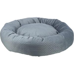 Trixie dog bed Alena ø 20 inches blue-grey – round cuddly bed with soft velvet cover, dog basket for small dogs, firmly integrated cushion, non-slip bottom soft & washable 37794 Trixie dog bed Alena ø 20 inches blue-grey – round cuddly bed with soft velvet cover, dog basket for small dogs, firmly integrated cushion, non-slip bottom soft & washable 37794