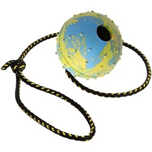 Dingo Waldemar Rutkowski DINGO Nubby Dog Ball Fully Rubber-Filled, with 60 cm Long Rope Suitable for Fetching, Dog Sports, Agility, Playtime Large Size Random Colour (17298-2) Dingo Waldemar Rutkowski DINGO Nubby Dog Ball Fully Rubber-Filled, with 60 cm Long Rope Suitable for Fetching, Dog Sports, Agility, Playtime Large Size Random Colour (17298-2)