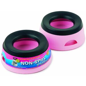 Road Refresher Prestige Non Spill Pet Water Bowl, S, Pink Road Refresher Prestige Non Spill Pet Water Bowl, S, Pink