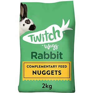 Wagg Twitch Rabbit Food 2kg (Pack of 4) Complementary Feed Nuggets Wagg Twitch Rabbit Food 2kg (Pack of 4) Complementary Feed Nuggets