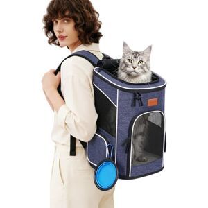 Morpilot Blue Foldable Pet Carrier Backpack - Pet Carrier Morpilot Blue Foldable Pet Carrier Backpack - Pet Carrier