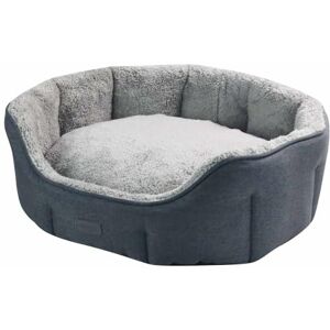 Nobby LICA Comfort Bed Oval Grey 65 x 57 x 22 cm Nobby LICA Comfort Bed Oval Grey 65 x 57 x 22 cm