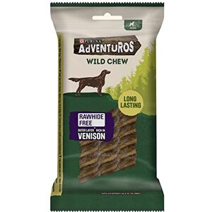 Adventuros Wild Chew Venison Medium Dog Treats 200g (Pack of 6) Adventuros Wild Chew Venison Medium Dog Treats 200g (Pack of 6)