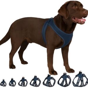 Flamingo Dog Harness Step&Go Bento Dark blue XL 40-43cm 49-54cm Flamingo Dog Harness Step&Go Bento Dark blue XL 40-43cm 49-54cm