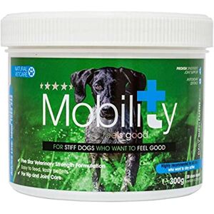 NAF Natural VetCare Mobility Joint Supplement for Dogs 300g – Veterinary Strength Support for Stiff Joints & Flexibility – With Glucosamine, MSM, Omega 3 NAF Natural VetCare Mobility Joint Supplement for Dogs 300g – Veterinary Strength Support for Stiff Joints & Flexibility – With Glucosamine, MSM, Omega 3