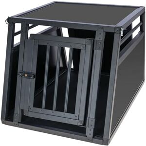 Kerbl Pet Vacation Transport Box Aluminium 77 x 55 x 50 cm Graphite Kerbl Pet Vacation Transport Box Aluminium 77 x 55 x 50 cm Graphite