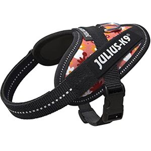 Julius-K9 IDC Powerharness, Size: 3XS/Baby 1, Pink Flowers Julius-K9 IDC Powerharness, Size: 3XS/Baby 1, Pink Flowers