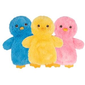 Best Pet Supplies Chicken Crinkle Plush Dog Toys for Interactive Play, Puppy and Senior Indoor Play, Colorful Chicken Toy Shape, Cute and Cuddly Crinkle Chicken Bundle (Yellow, Pink, Blue) Best Pet Supplies Chicken Crinkle Plush Dog Toys for Interactive Play, Puppy and Senior Indoor Play, Colorful Chicken Toy Shape, Cute and Cuddly Crinkle Chicken Bundle (Yellow, Pink, Blue)